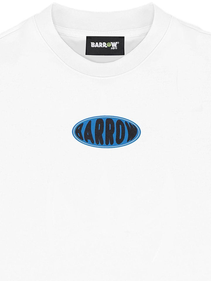 T-shirt bianco per bambino S6BKJUTH074 002 Barrow Kids 