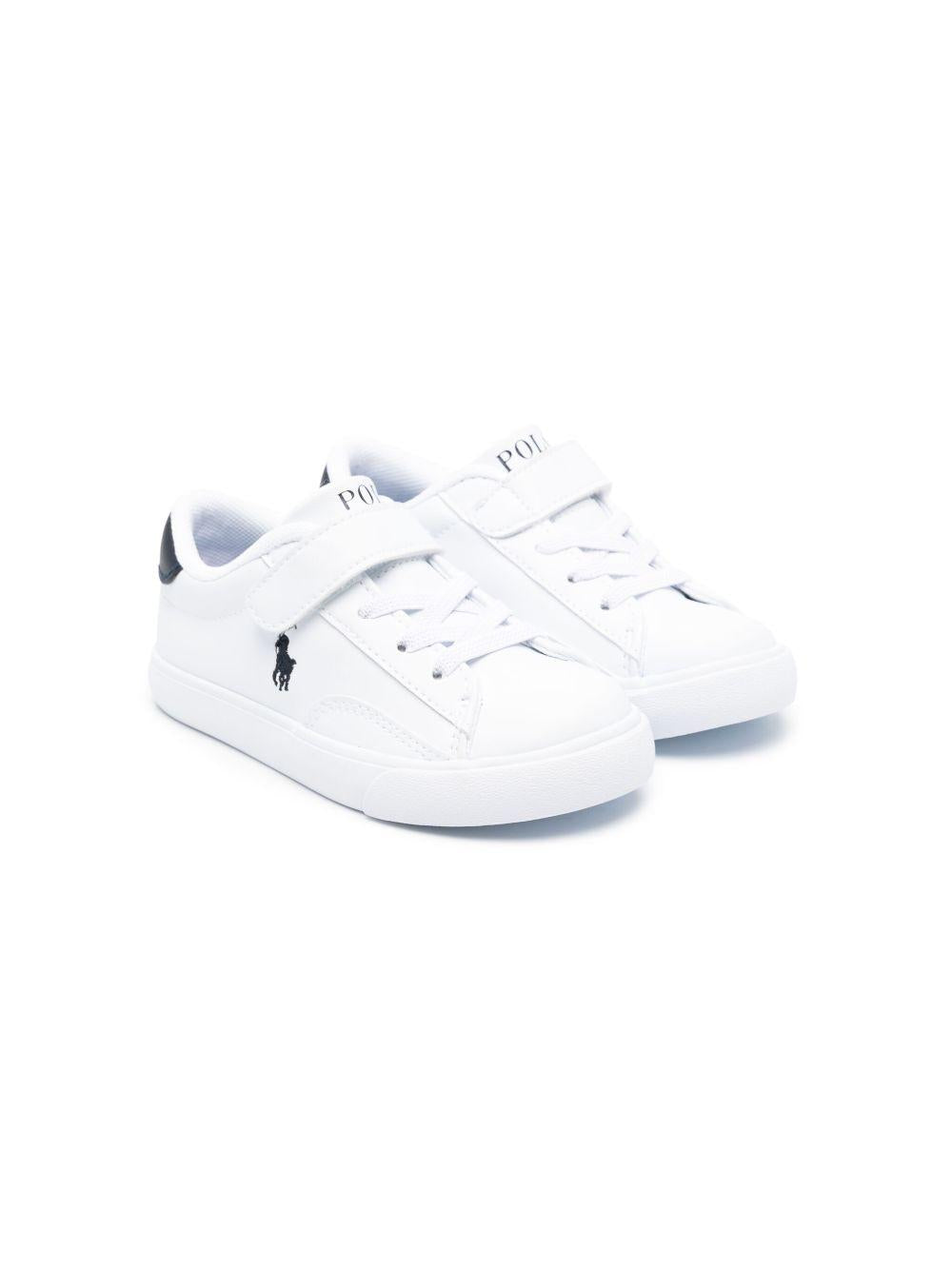 Sneakers bianche/blu per bambino RF104104 THE Ralph Lauren Kids 