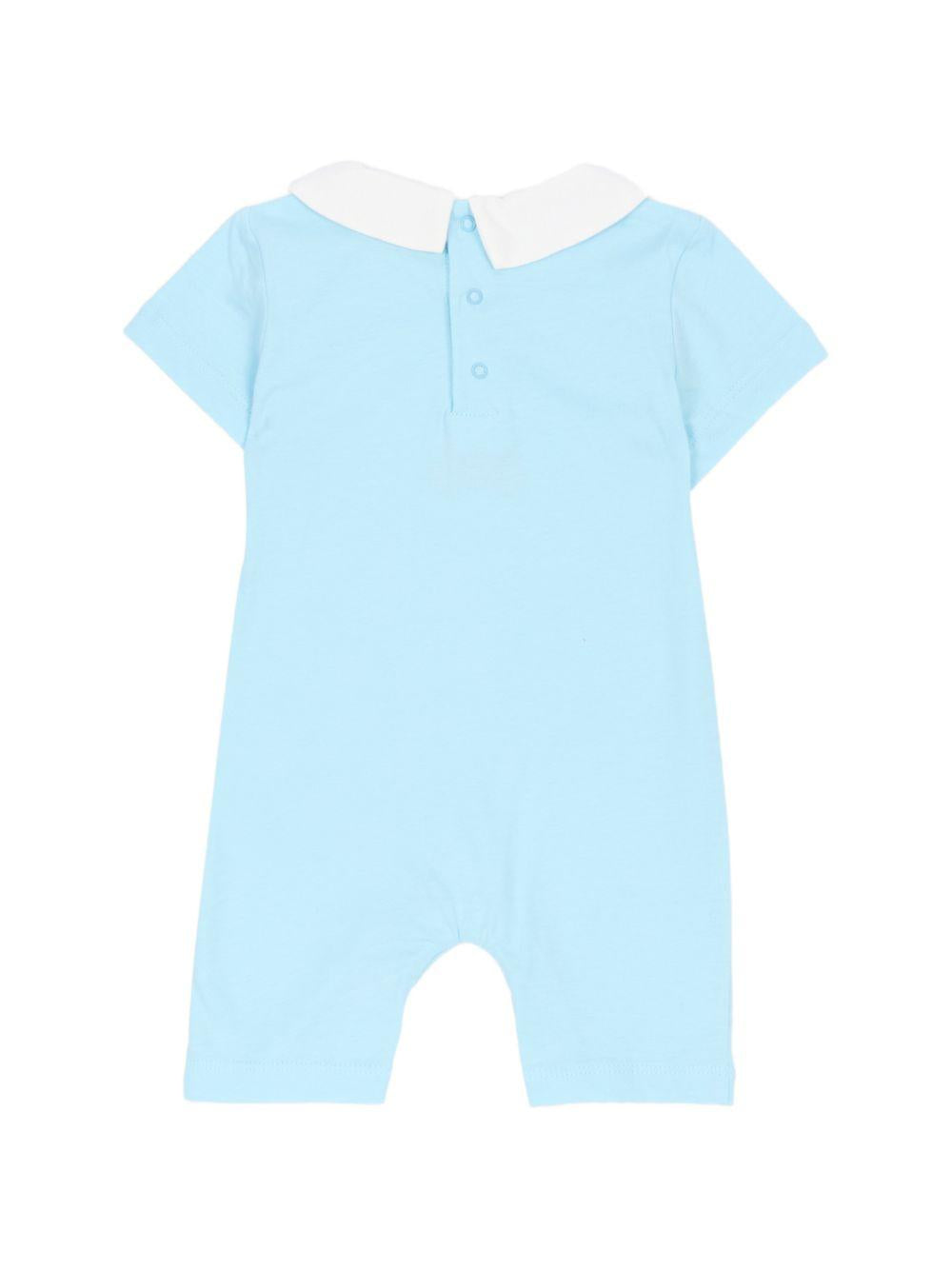 Tutina azzurro cielo per neonato MUT04NLAA03 40304 Moschino Kids 