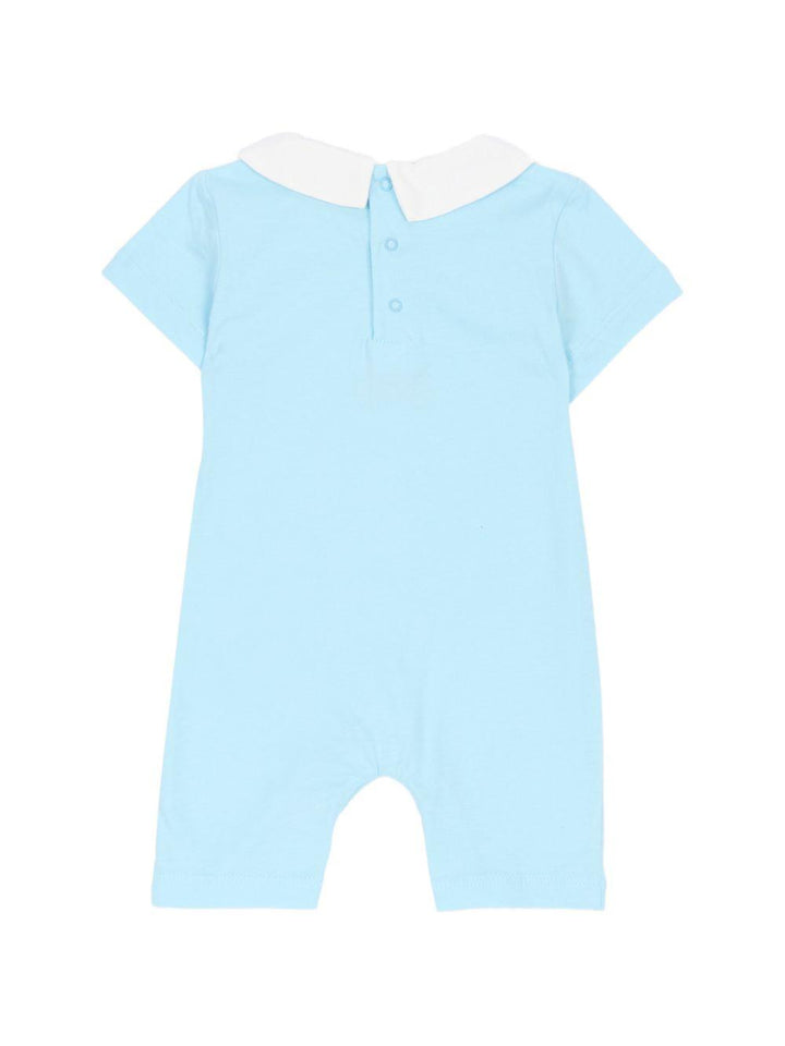 Tutina azzurro cielo per neonato MUT04NLAA03 40304 Moschino Kids 
