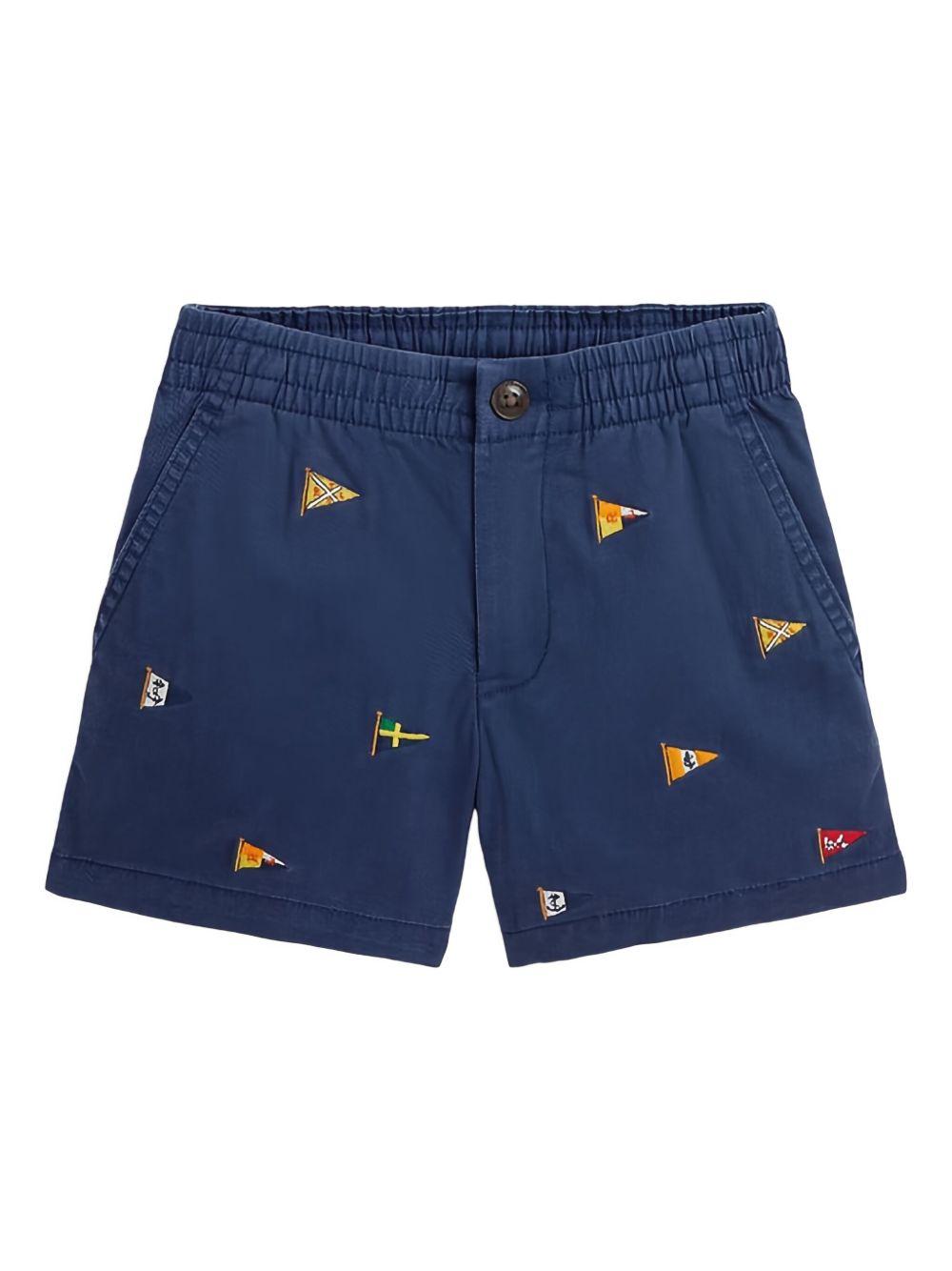 Bermuda blu navy per bambino 322925703 001 Ralph Lauren Kids 