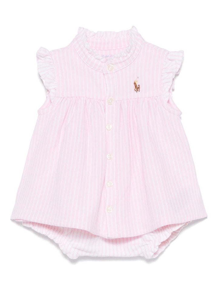 Abito rosa chiaro per neonata 310964096 001 Ralph Lauren Kids 