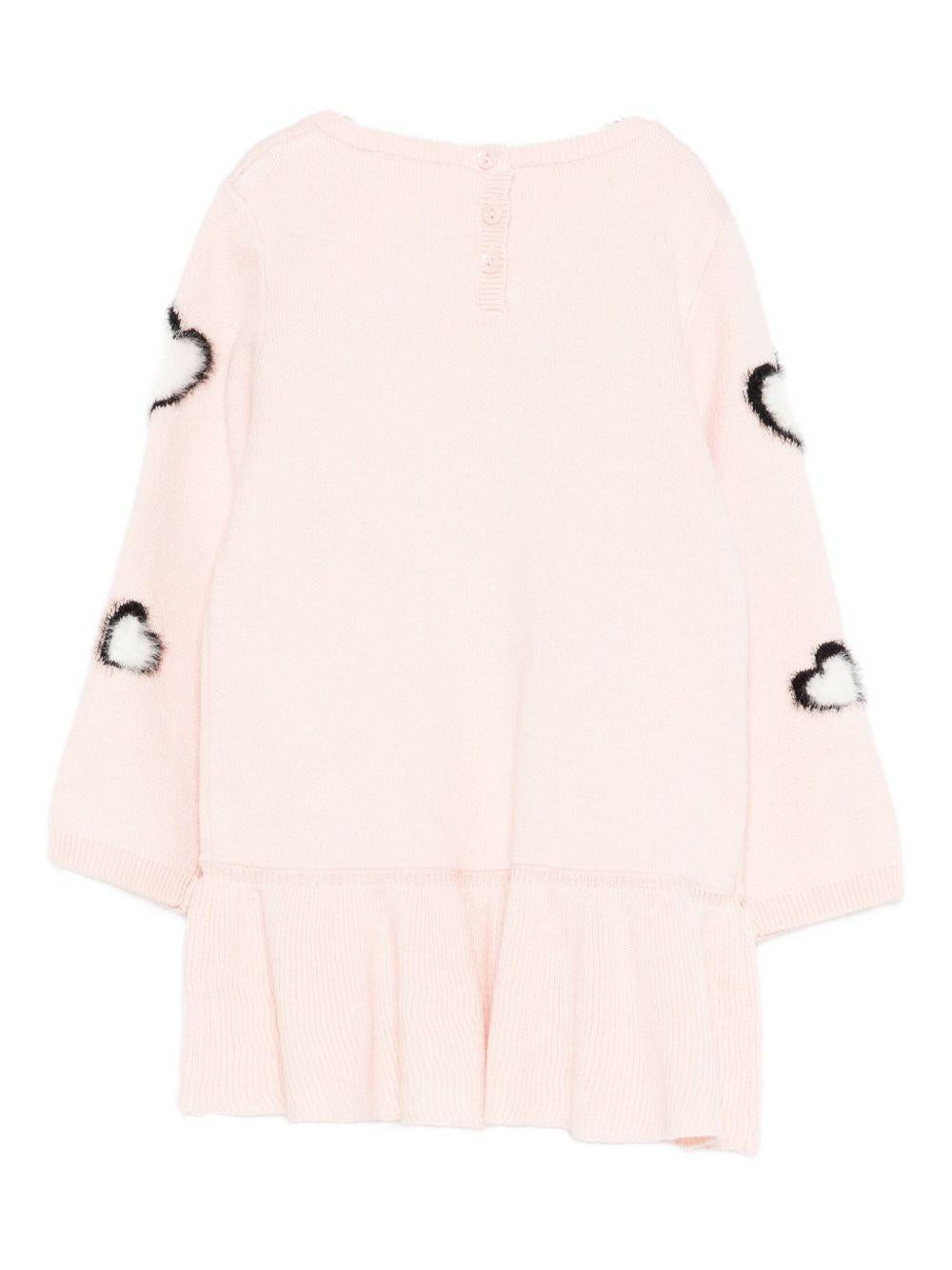Abito rosa per neonata HF5043MA07E M9693 Liu Jo 
