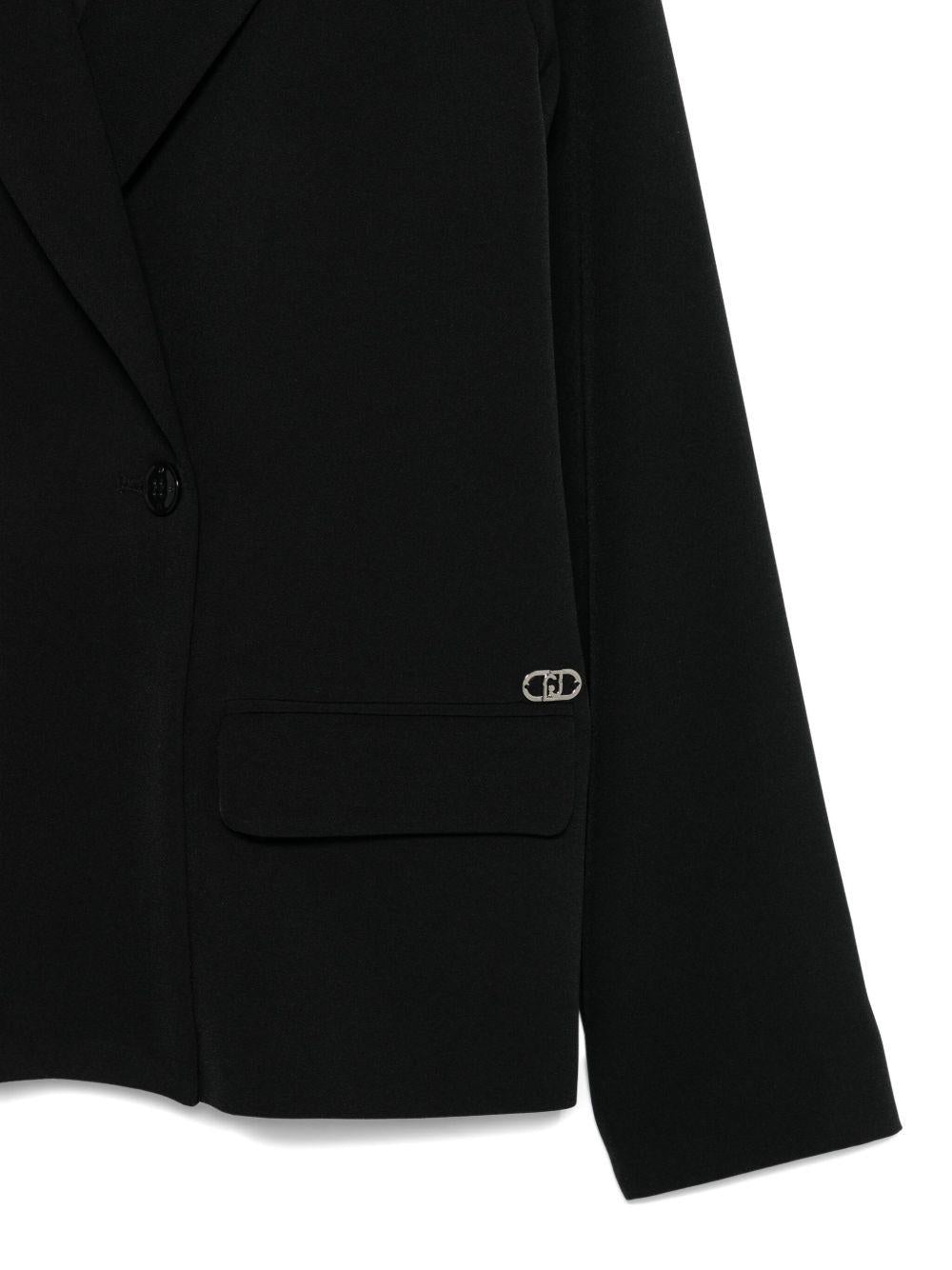 Blazer nero per bambina GF5019T7896 22222 Liu Jo 