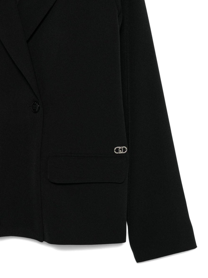 Blazer nero per bambina GF5019T7896 22222 Liu Jo 