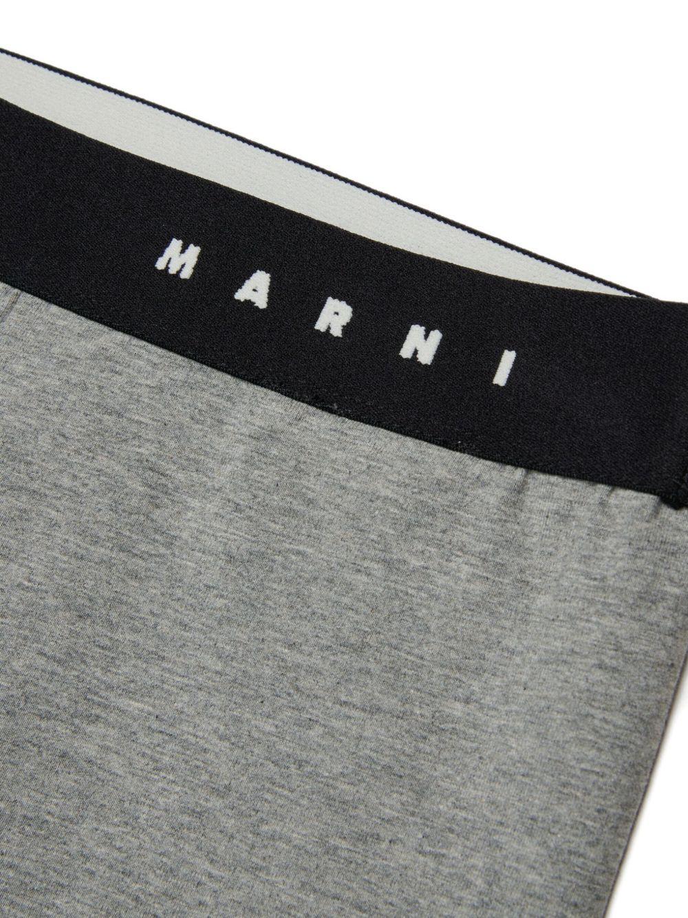 Pantalone grigio per bambina M01545M00VB 0M923 Marni Kids 