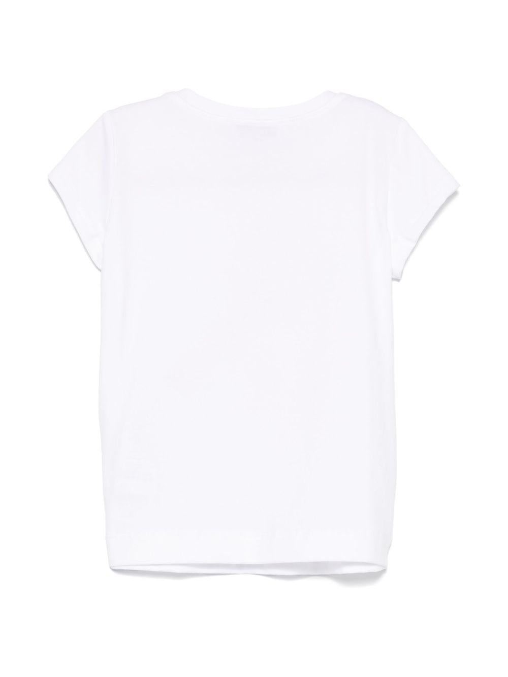 T-shirt bianco per bambina