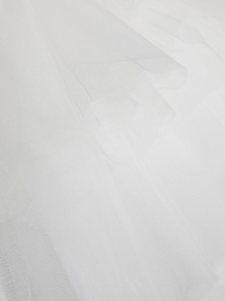 Abito bianco per bambina in tulle