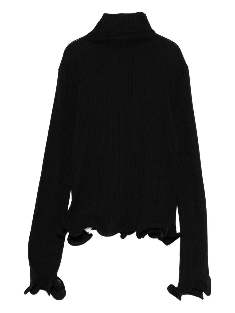 T-shirt nero per bambina JFI389AYMI F0GME Fendi Kids 