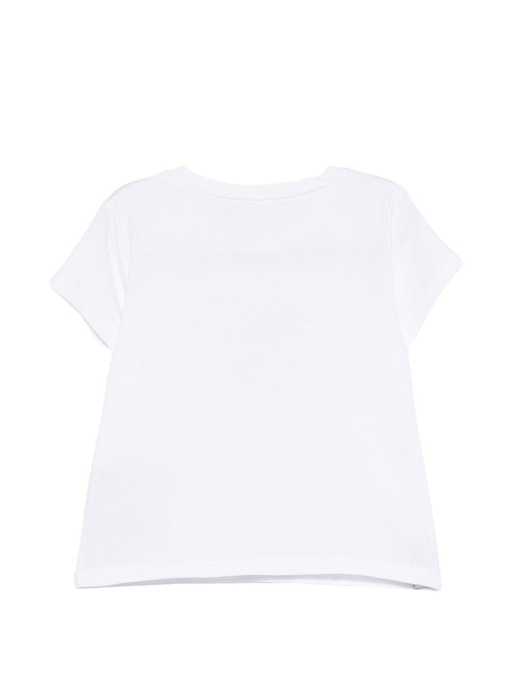 Completo bianco/giallo per bambina KA6023JS003 C3869 Liu Jo 