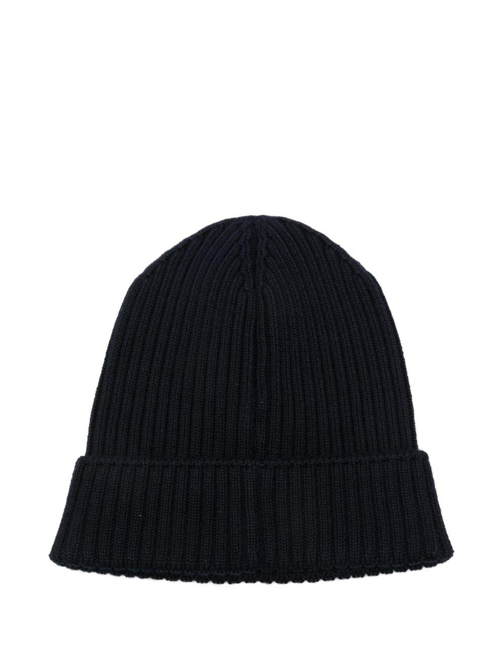 Capello blu navy per bambino 9543B00006M1131 742 Moncler Kids 