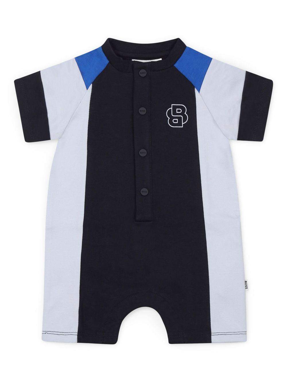 Tutina blu per neonato J52205 849 Boss Kids 