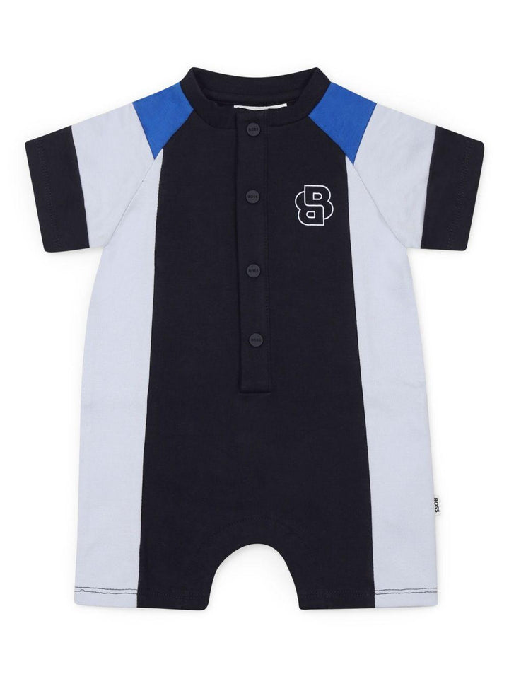 Tutina blu per neonato J52205 849 Boss Kids 