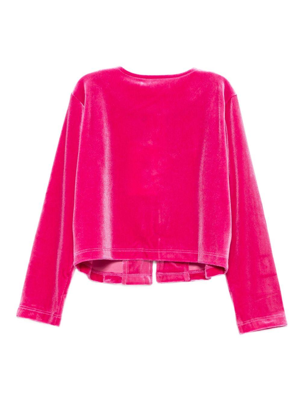 Giacca fucsia per bambina 252GB2203 00338 Twin Set 