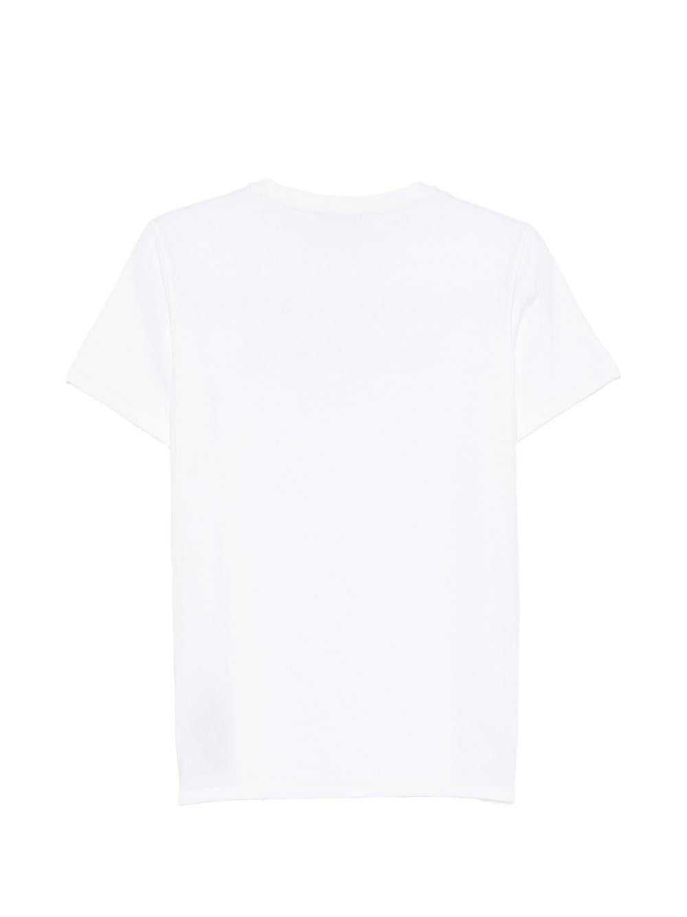 T-shirt bianca per bambino BY8R11Z3672 100NE Balmain Kids 