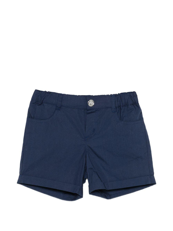 Bermuda blu navy per neonato MNQ00RLLA10 40016 Moschino Kids 
