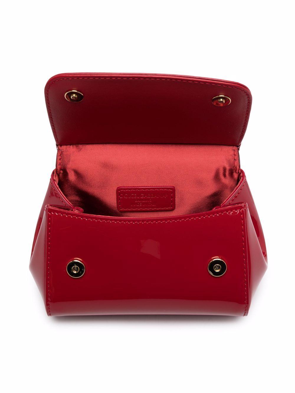 Borsa rossa per bambina EB0003A1067 87124 Dolce & Gabbana Kids 