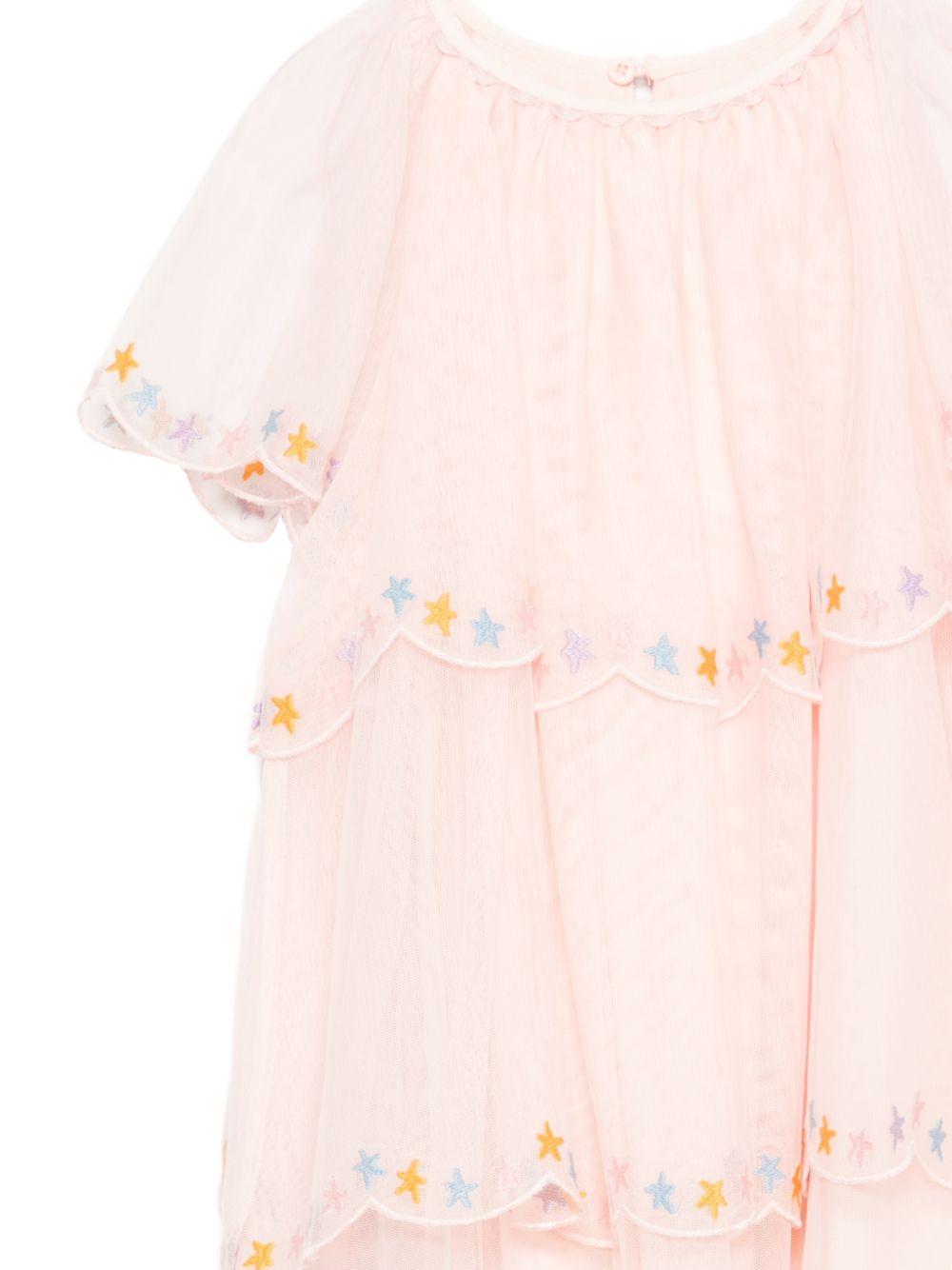 Abito rosa chiaro per bambina TY1B82Z1119 503 Stella McCartney Kids 