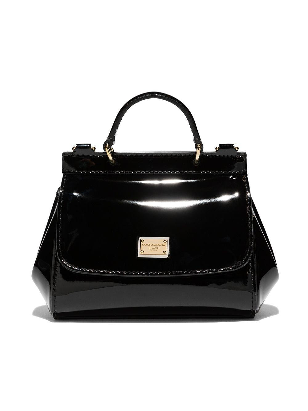 Borsa nera per bambina EB0003A1067 80999 Dolce & Gabbana Kids 