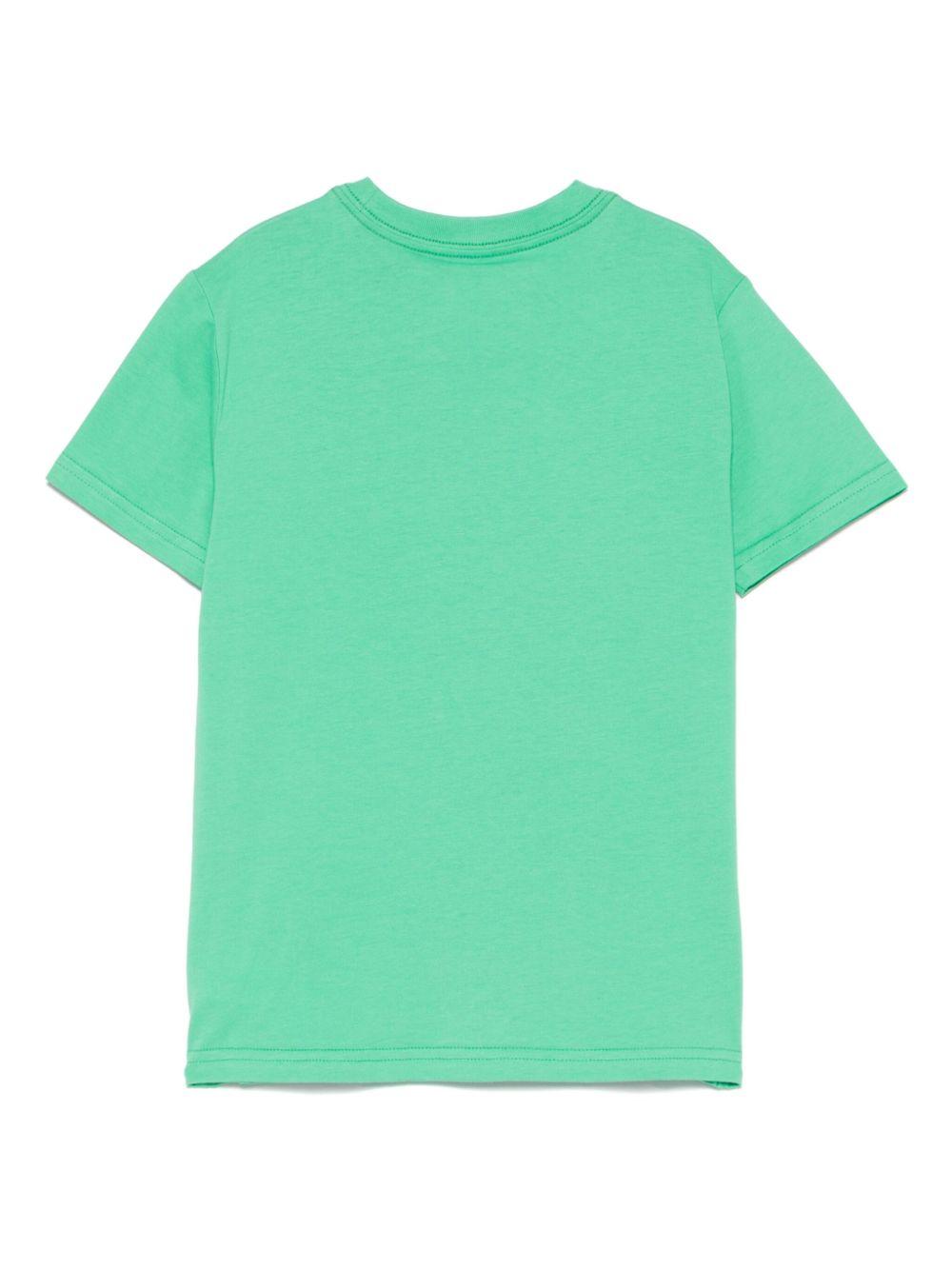 T-shirt verde scuro per bambino 322832904 174 Ralph Lauren Kids 