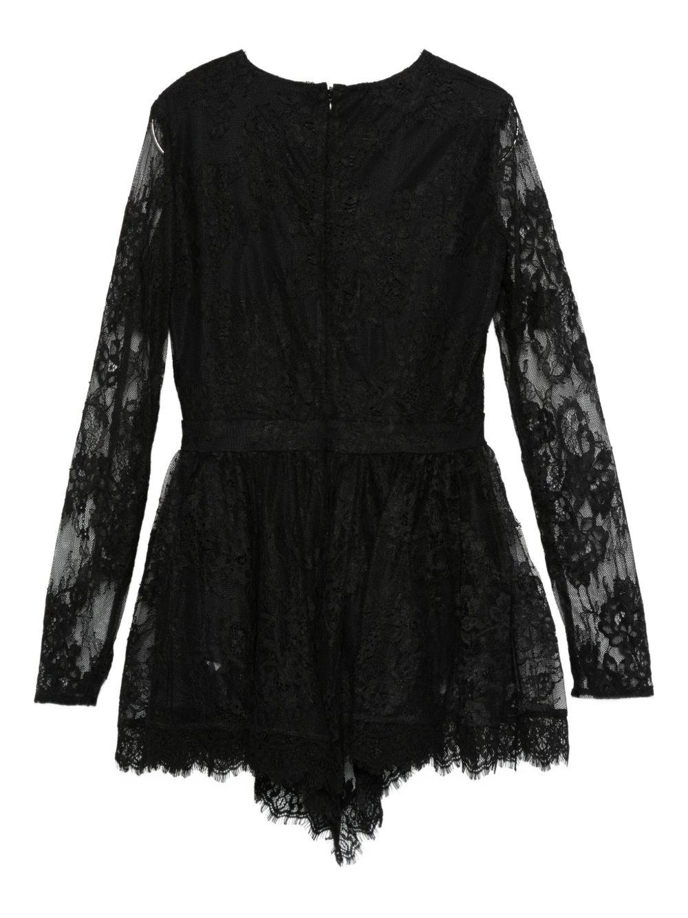 Abito nero per bambina KFAB028CTV102 N000 Pinko Kids 