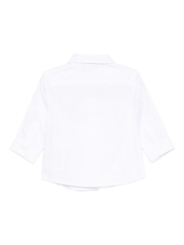 Camicia bianca per neonato M5C002LNE06 10101 Moschino Kids 