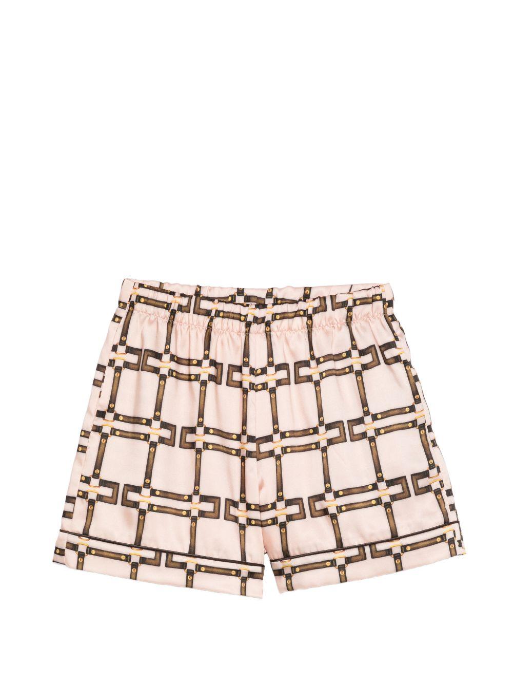 Bermuda rosa per bambina EFBE0820FODER C053 Elisabetta Franchi Kids 
