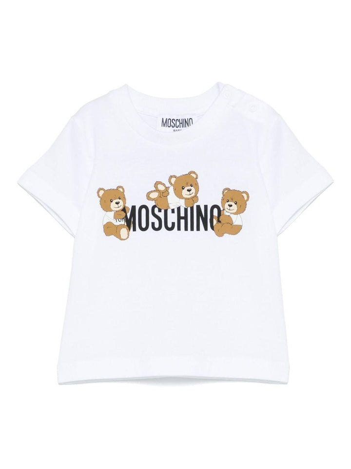 T-shirt bianco per neonato