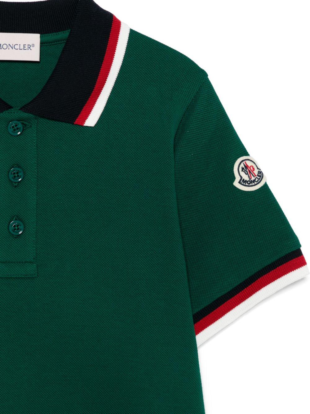 Polo verde foresta per bambino