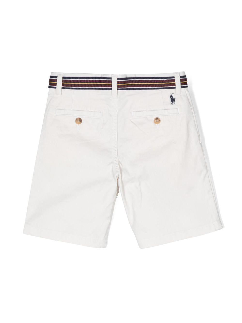 Bermuda bianca per bambino 322863960 013 Ralph Lauren Kids 