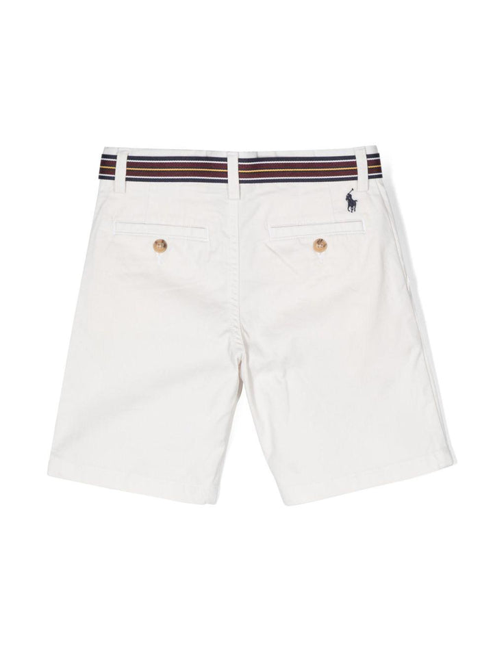 Bermuda bianca per bambino 322863960 013 Ralph Lauren Kids 