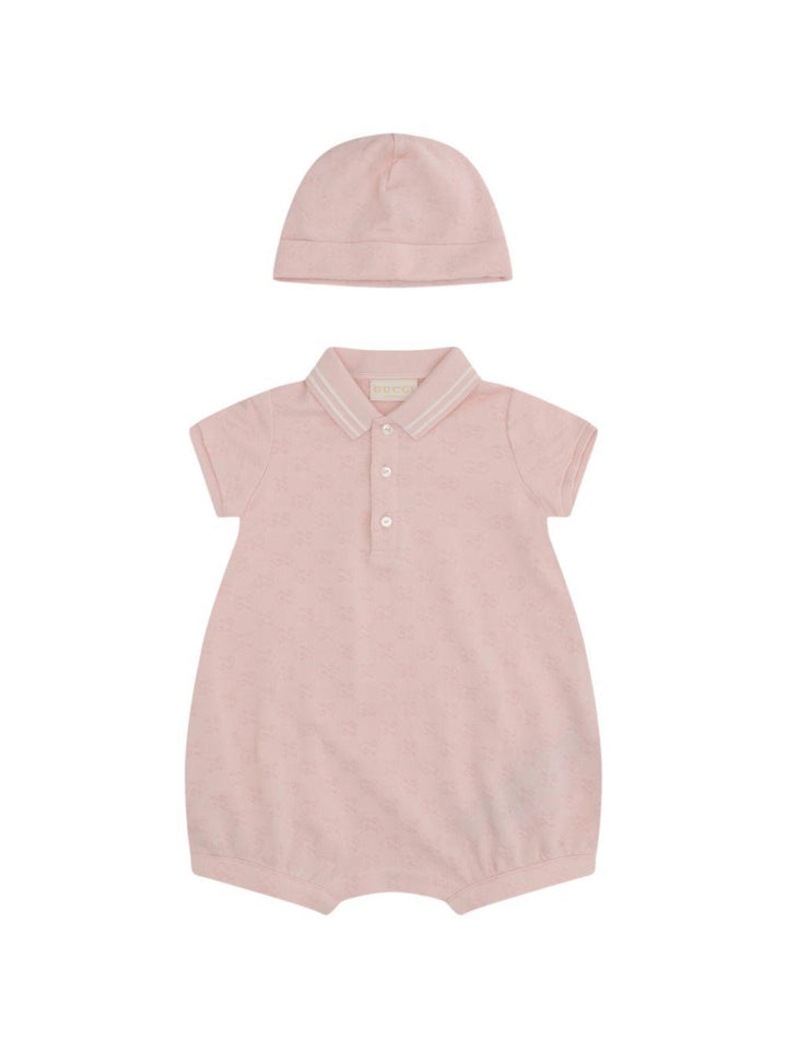 Tutina rosa per neonata 849683XJHBA 5399 Gucci Kids 