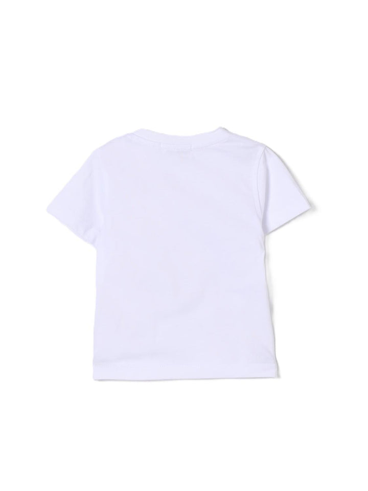 T-shirt bianco per neonato 413TJMNS25 RE011 Jeckerson Kids 
