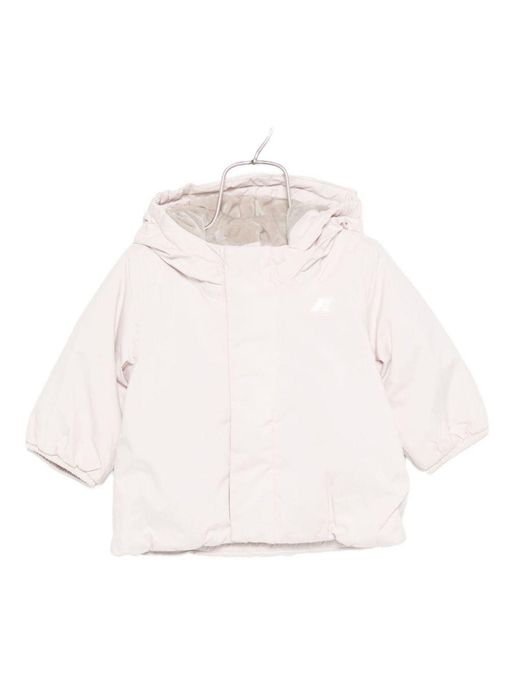 Giubbotto bianco/rosa per neonata K4137VW B3U K-Way Kids 