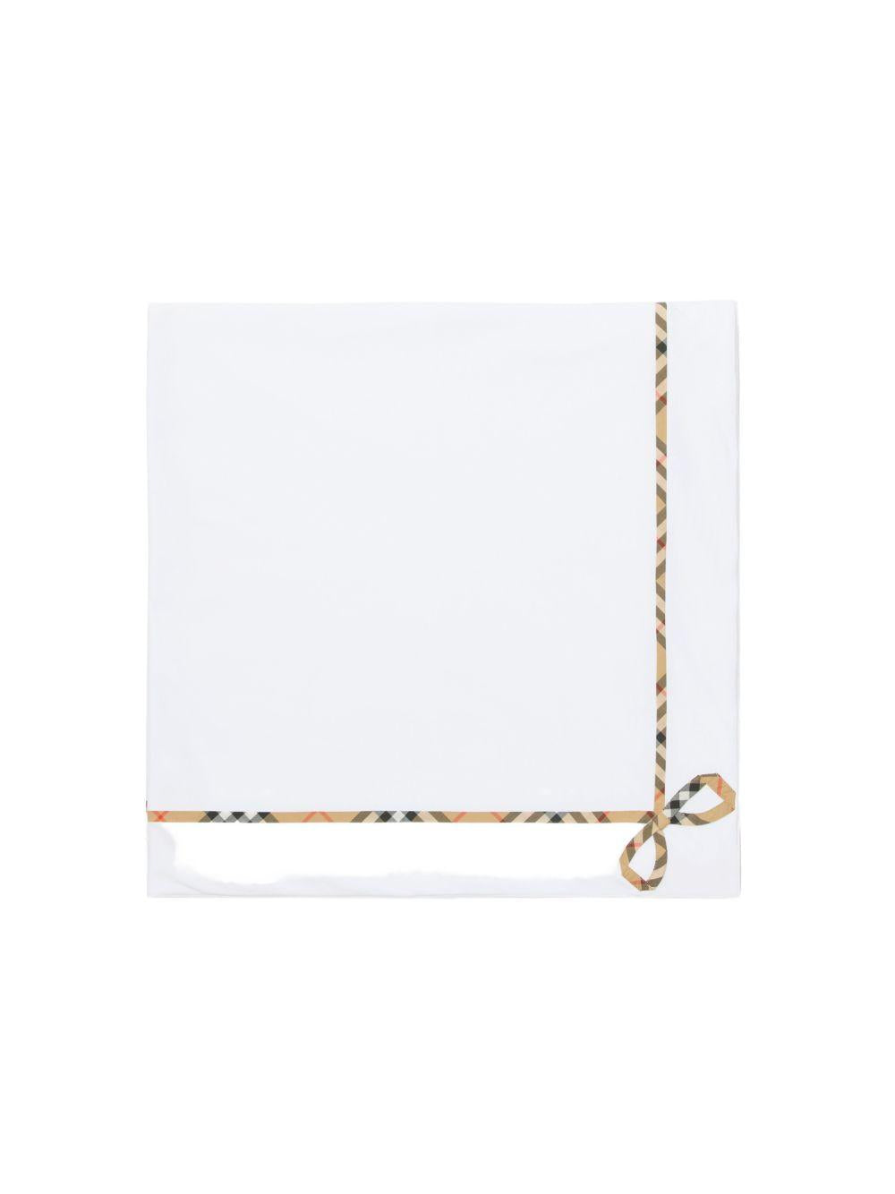 Coperta bianca per neonato 8120715 A1464 Burberry Kids 