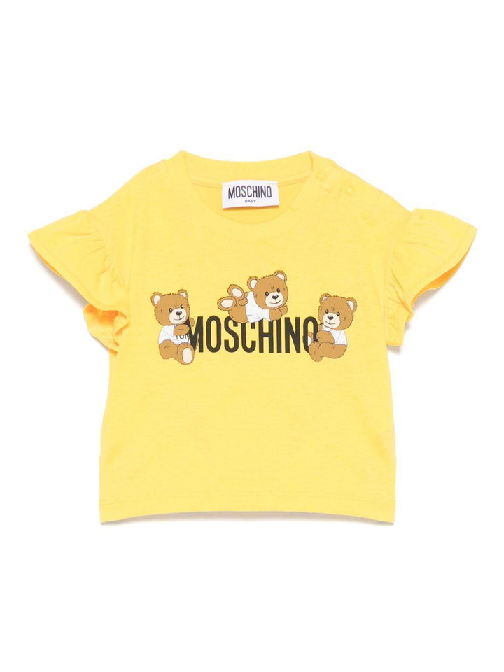 T-shirt giallo gelsomino per neonata