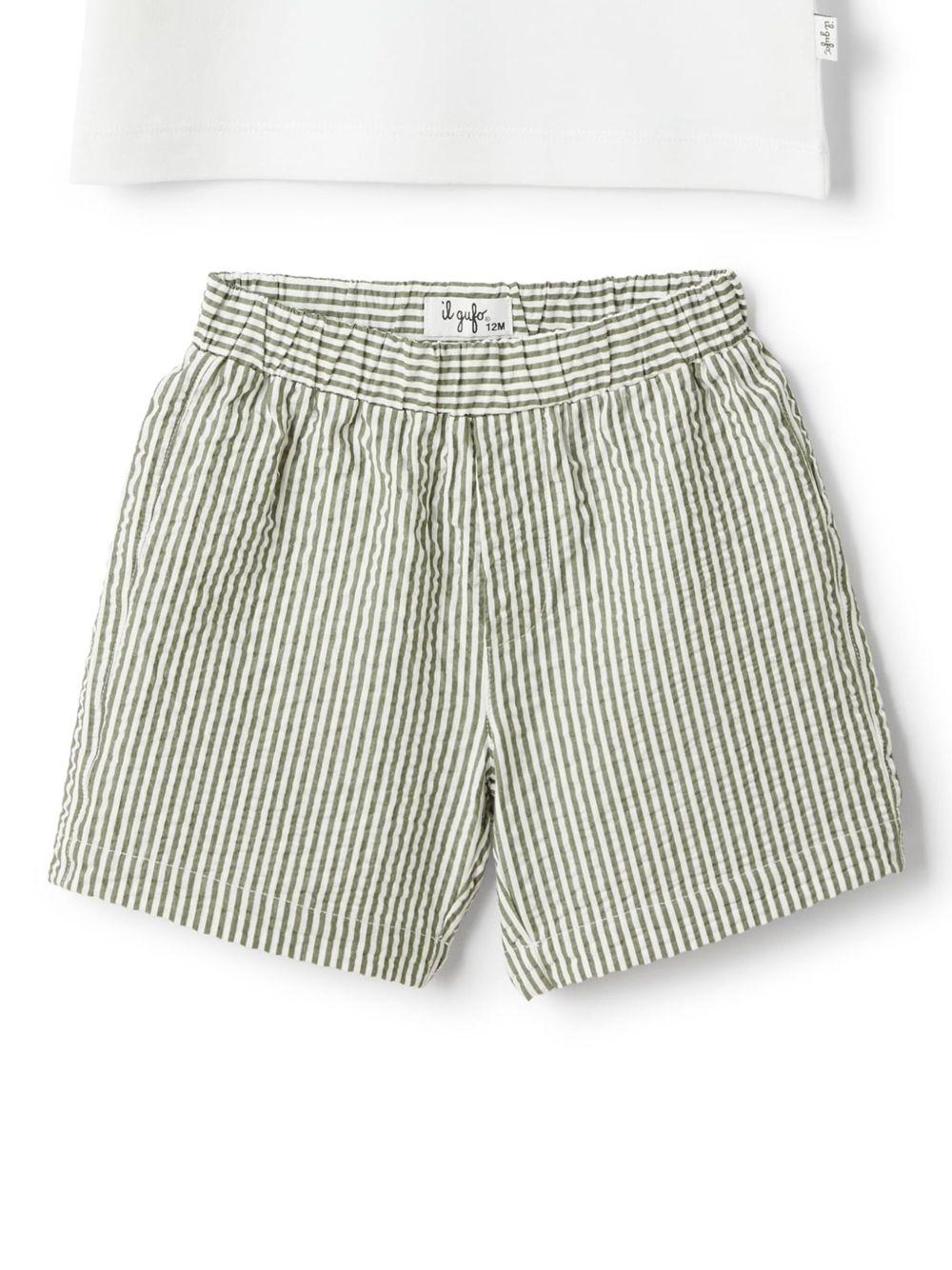 Completo sportivo bianco/verde