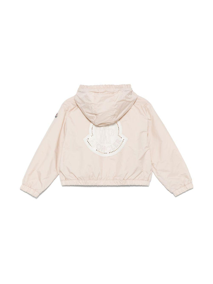 Giubbotto Saria Jacket beige cipria per bambina