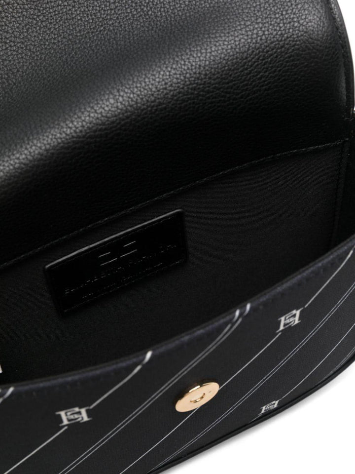 Black bag for girls with logo