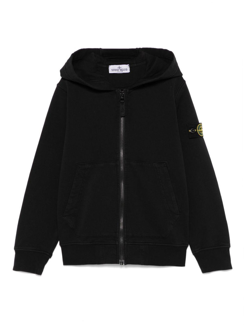 Black sweatshirt for boys