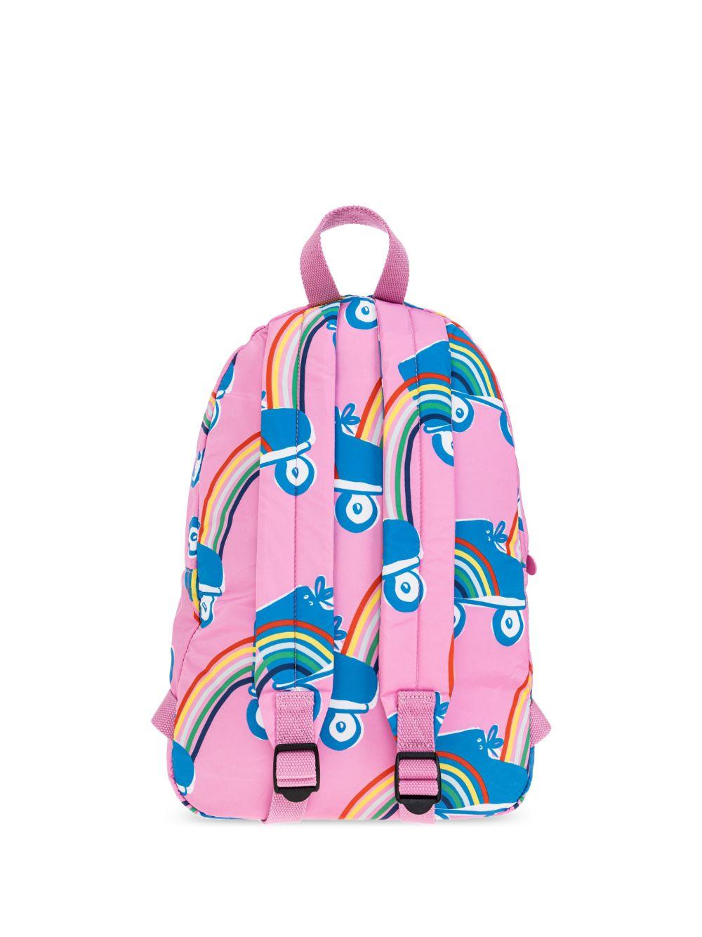 Zaino rosa/multicolor per bambina