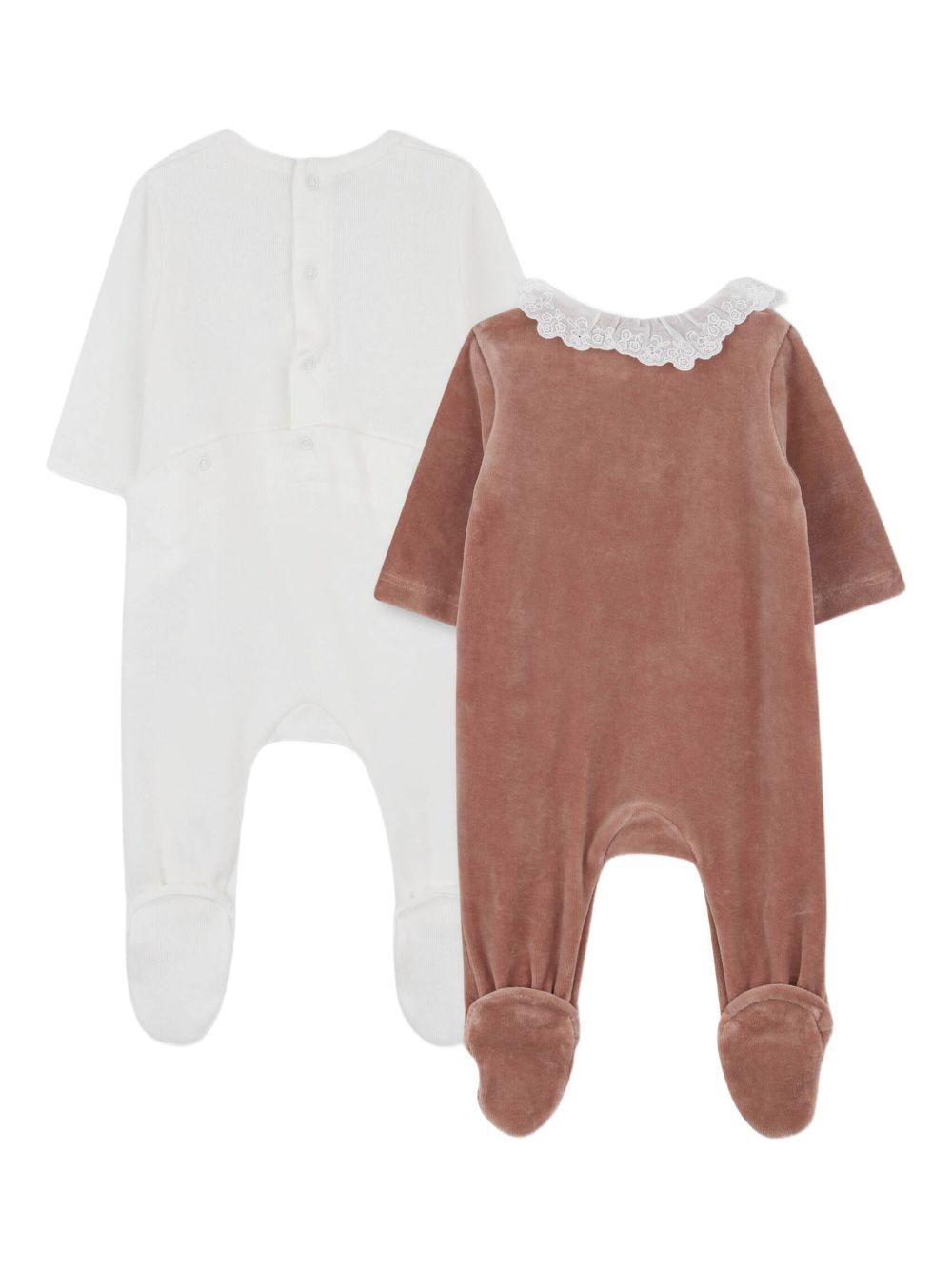 Set di 2 pigiami per neonata C20775 N02 Chloe 