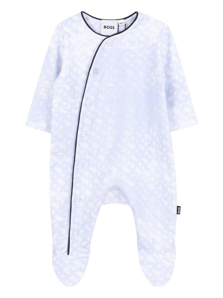 Tutina azzurra per neonato J52536 771 Boss Kids 