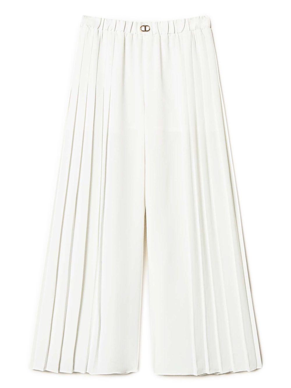 Pantalone bianco per bambina