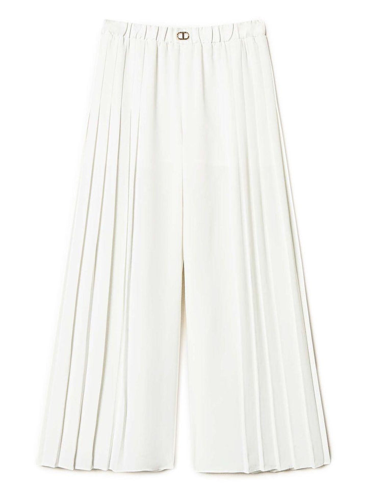 Pantalone bianco per bambina