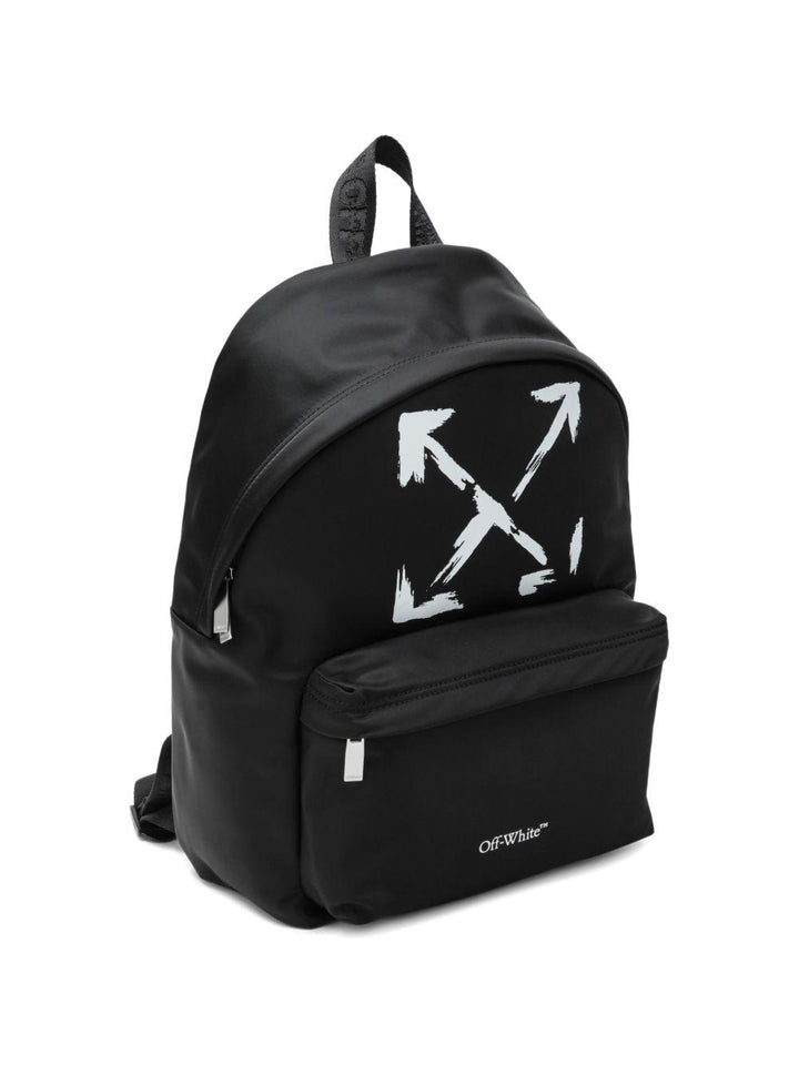 Zaino nero per bambino OBNB001S26FAB001 1001 Off White Kids 