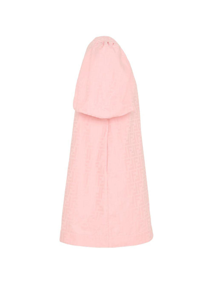 Abito rosa per bambina JFB851AS64 F1UL9 Fendi Kids 
