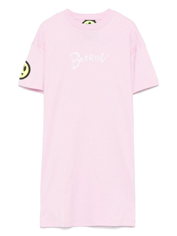T-shirt rosa per bambina S5BKJGDR165 BW014 Barrow Kids 
