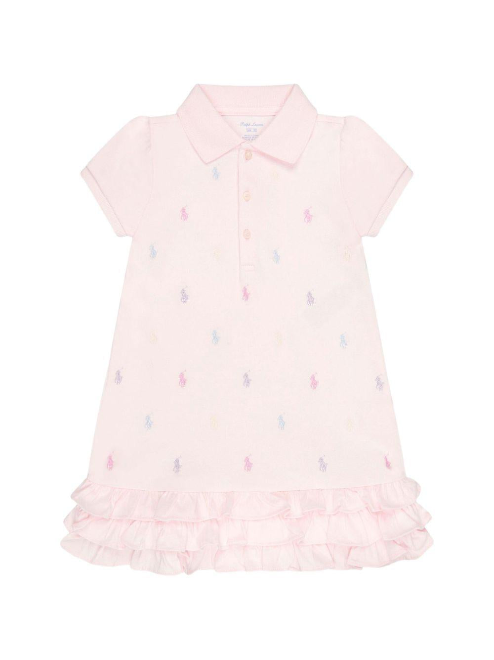 Abito rosa per neonata 310676237 003 Ralph Lauren Kids 