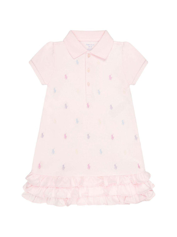Abito rosa per neonata 310676237 003 Ralph Lauren Kids 